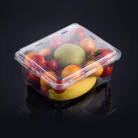 1000g fruit salad clear packing box