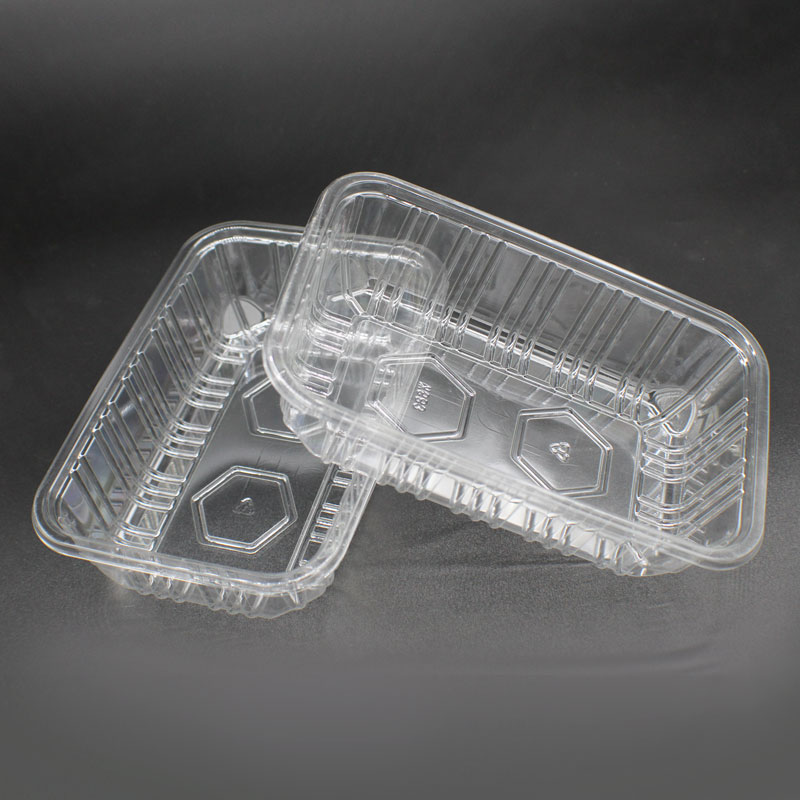 WH-83 vegetable and fruit salad package transparent tray