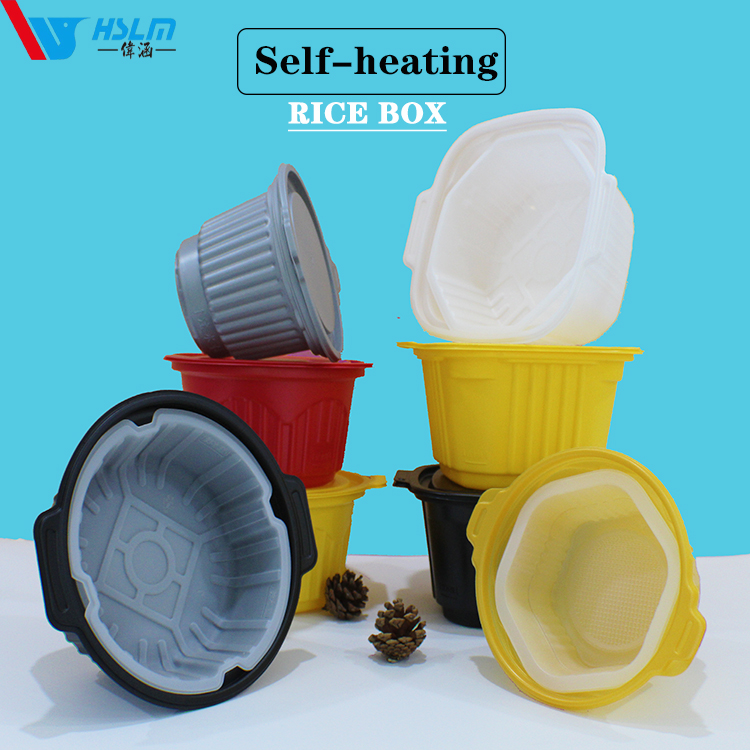 PP Materials Self-heating hot pot bbq packing box